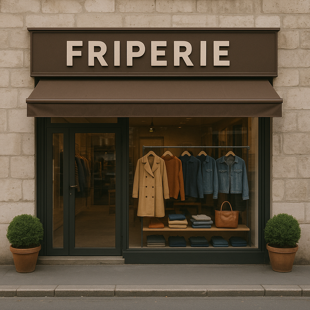 OFF MARKET Friperie, Paris 80 m2 en rez de chaussée et 40 m2