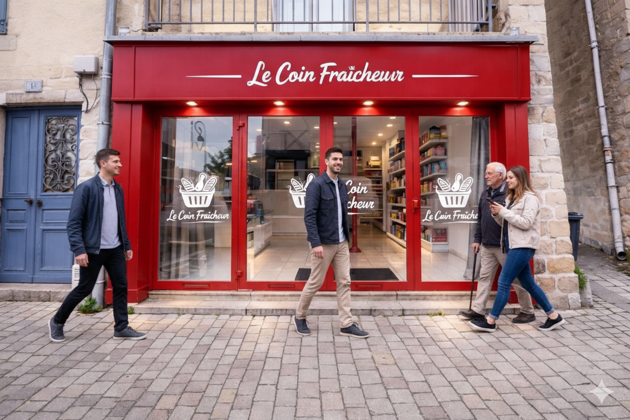 Murs Occupés Le Coin Fraicheur Ex Cheese-Nann, Blois - Image 1