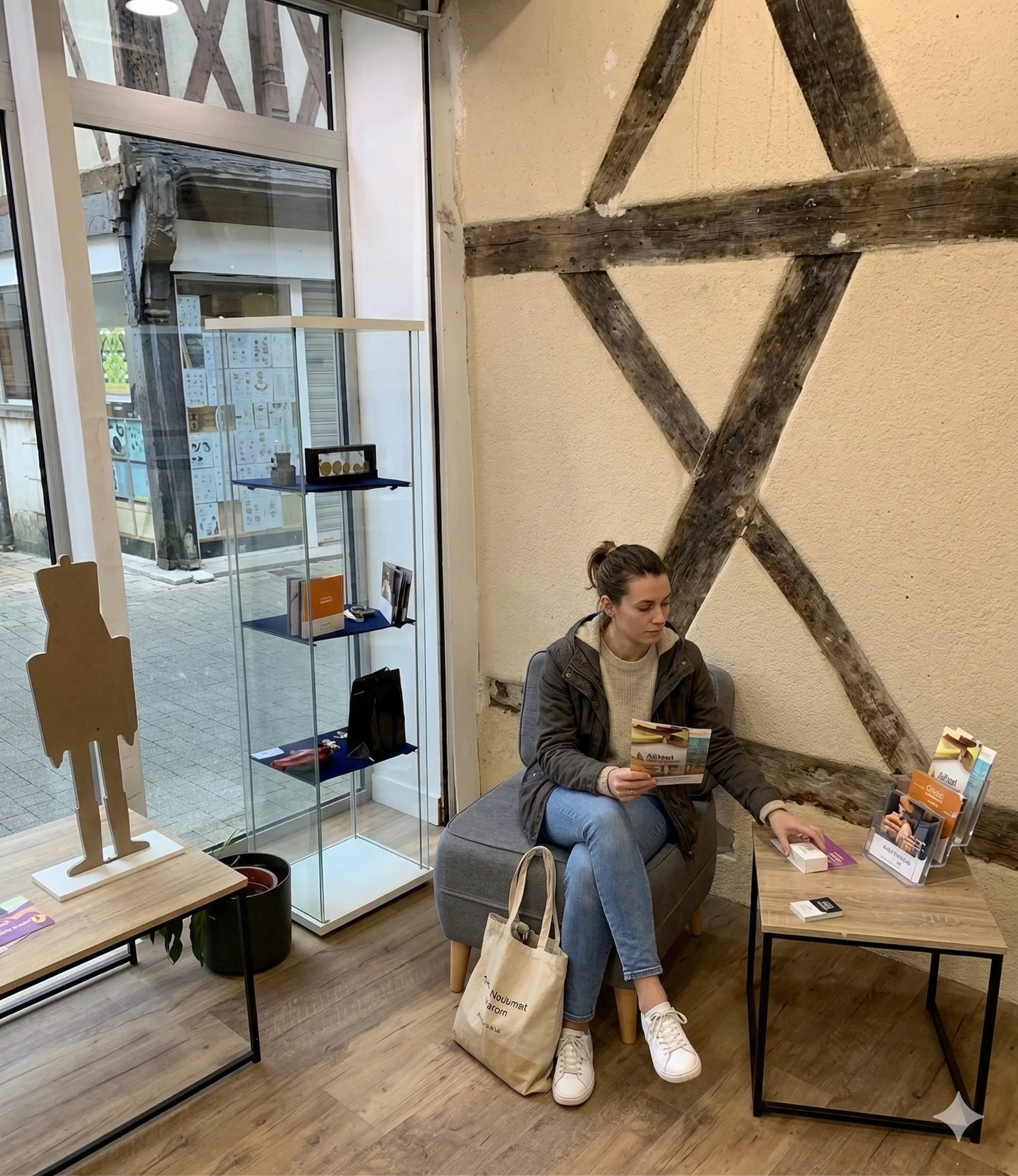 Photo 3 - OFF MARKET - 2 Murs Occupés Or En Cash et Titrium dans la rue Prime Piétonne de Bourges à 8% de Rentabilité