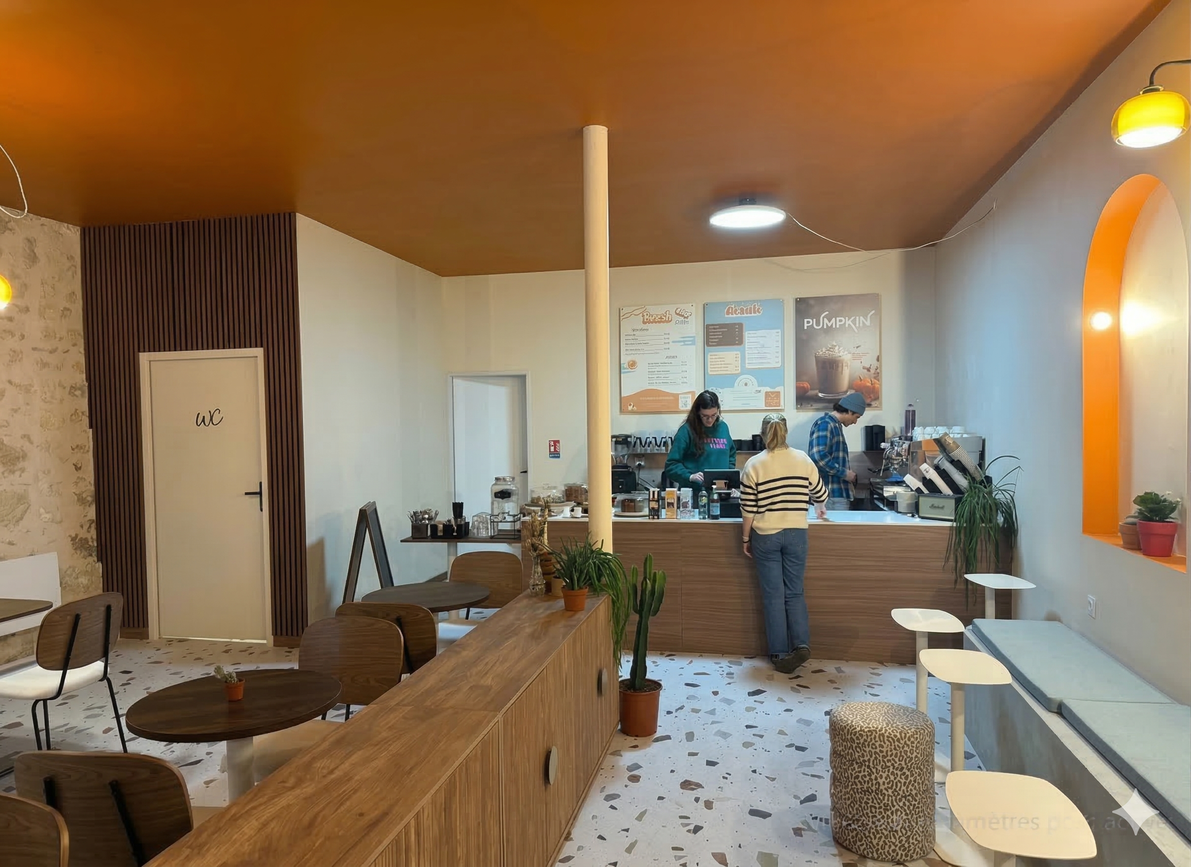 Photo 3 - OFF MARKET - Murs Occupés Emplacement Prime Coffee Shop Astragale, Bordeaux