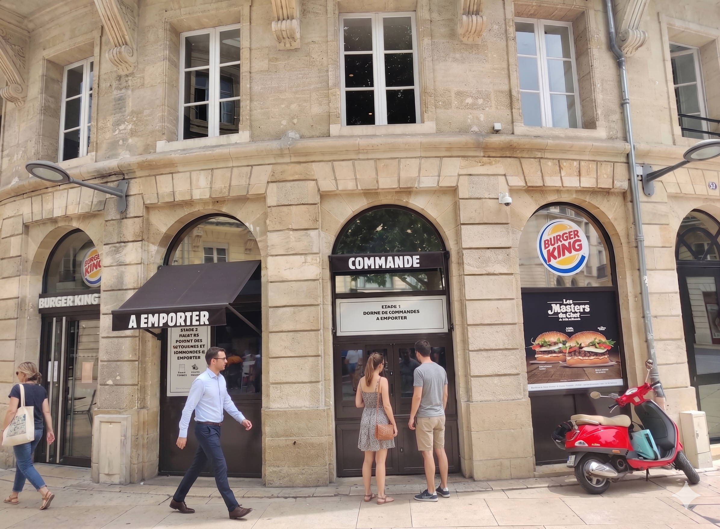 Photo 1 - Murs occupés - Burger King - 10 ans ferme