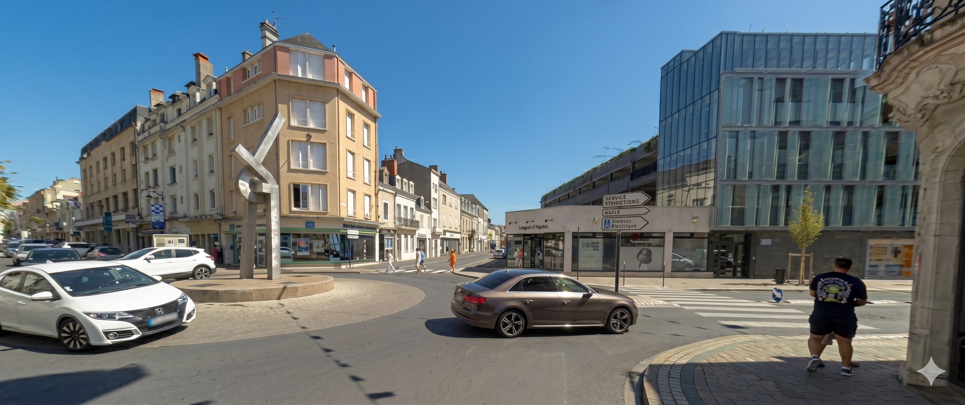 Photo 1 - OFF Market - Salon de coiffure d'angle - Chateauroux - Renta 7%