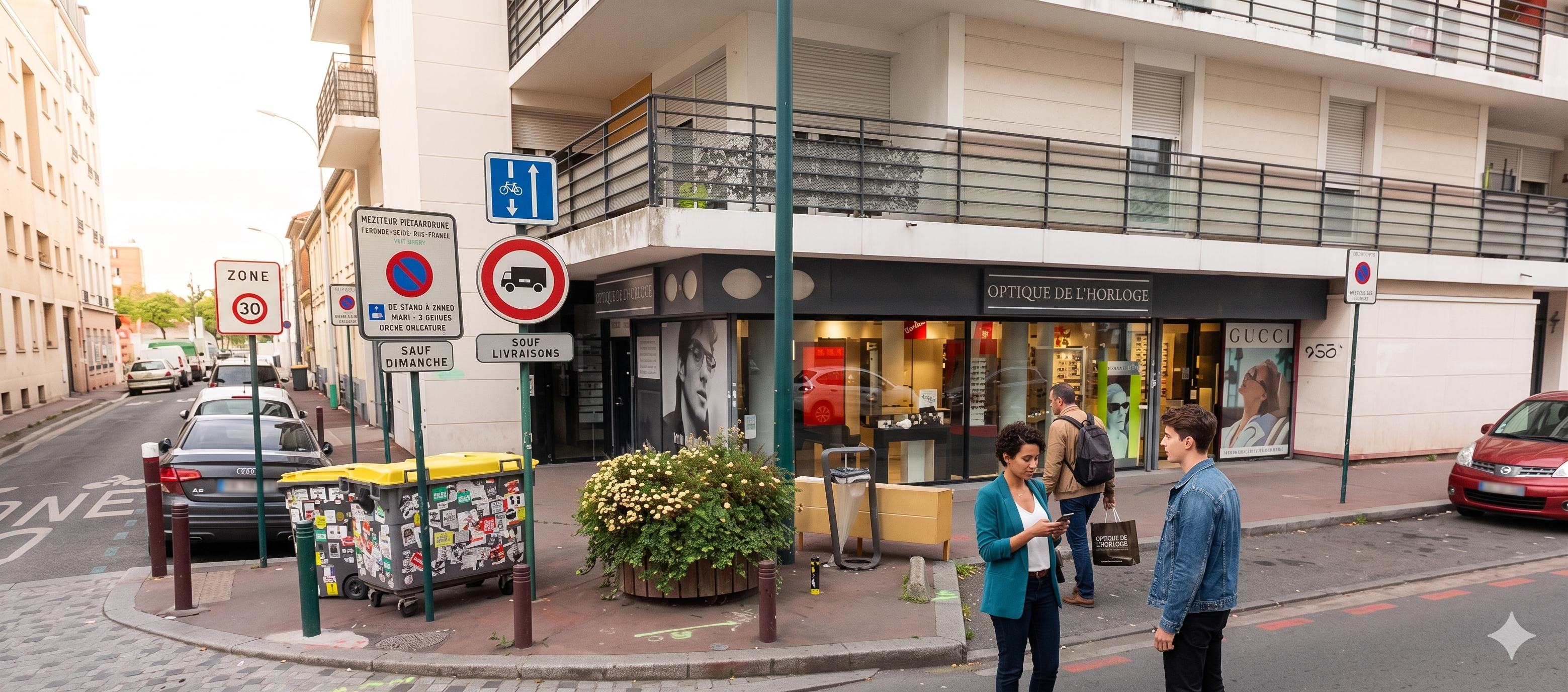 Murs Occupés d'Angles, Opticien à 7,5% de rentabilité à Gennevilliers - Image 1
