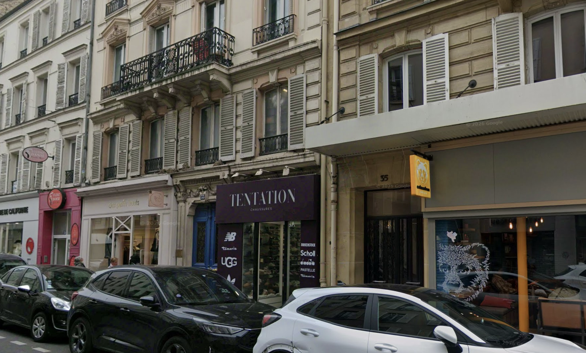 Photo 1 - EXCLUSIF - Murs Occupés Alino Tentation Dans La Rue Prime de Levallois-Perret