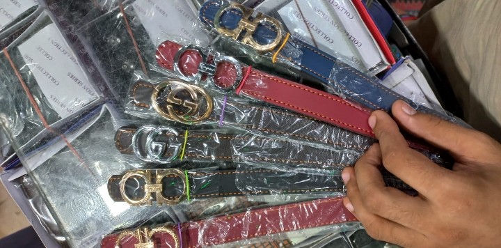 Ladies Designer Buckle Belt