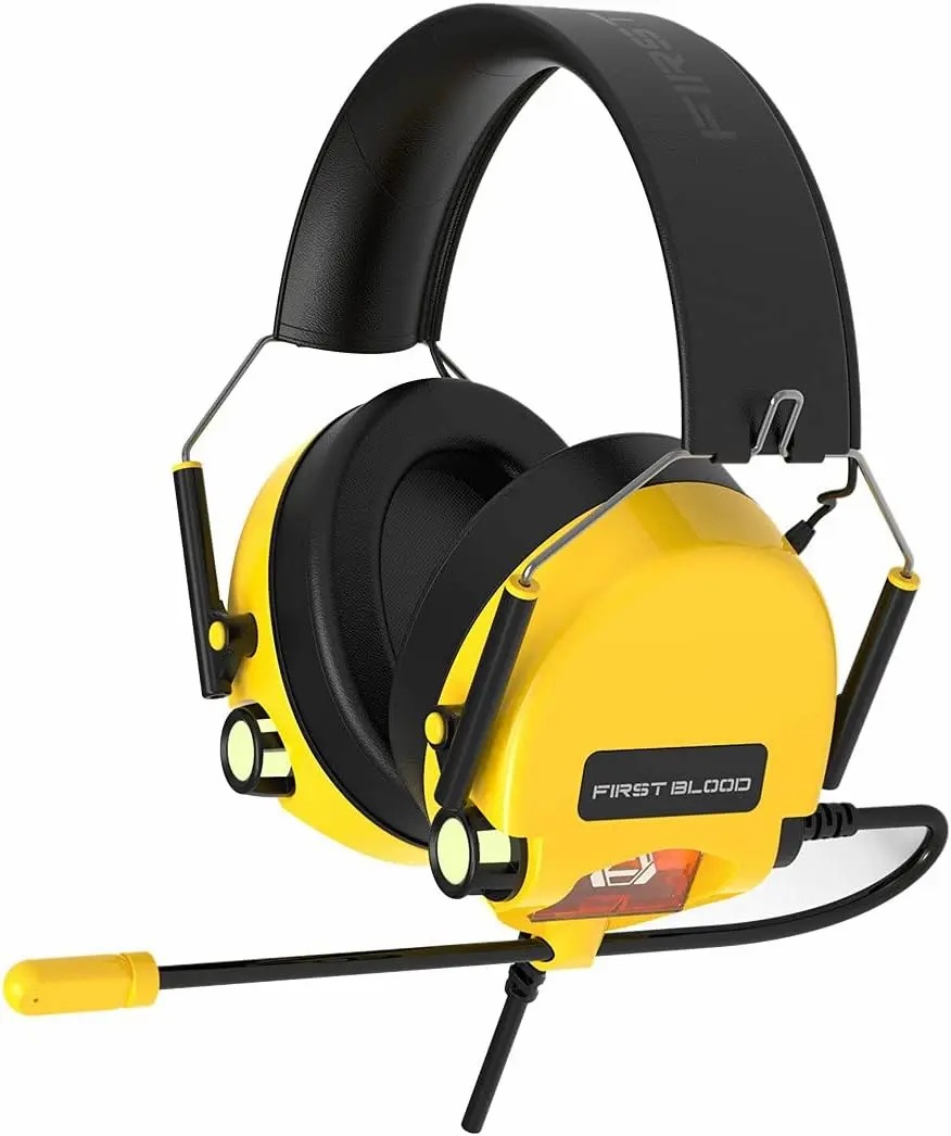 First Blood H10 7.1 RGB Gaming Headset with Microphone – Stereo Surround Sound