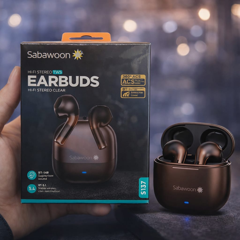 Sabawoon S137 Bluetooth 5.4 Earbuds