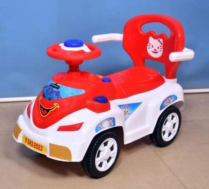 Kids Riding Jeep Hello Kitty Toy Car with Lights 