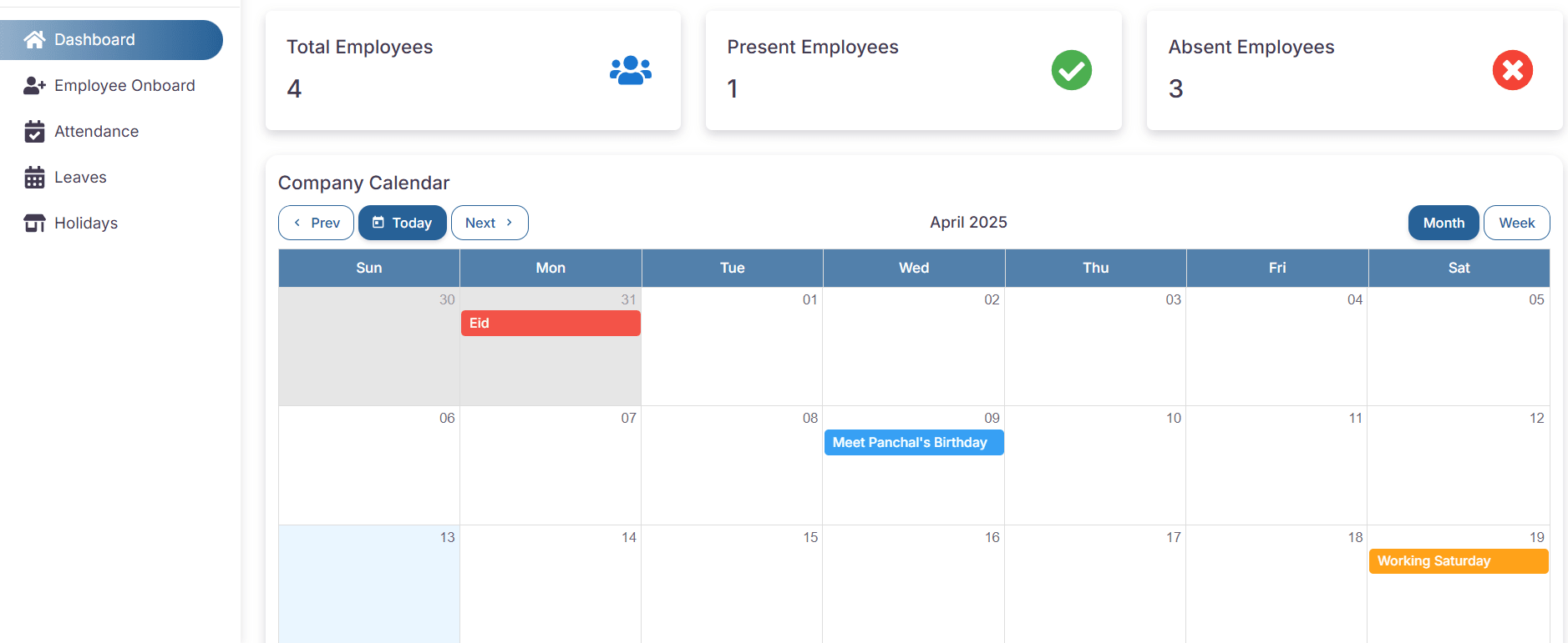 HRMS – Human Resource Management System