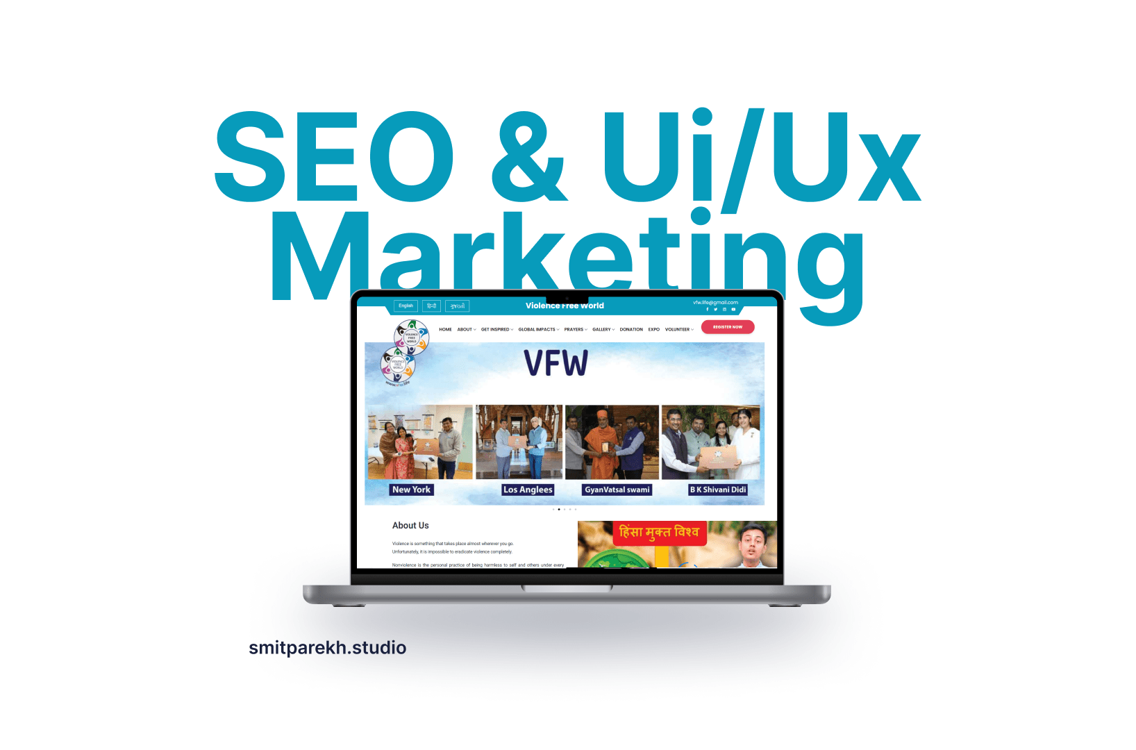 VFW – NGO SEO & Awareness Campaigns VFW – NGO SEO & Awareness Campaigns - SEO and digital strategy to boost the presence of a nonprofit focused on animal welfare and a violence-free world.