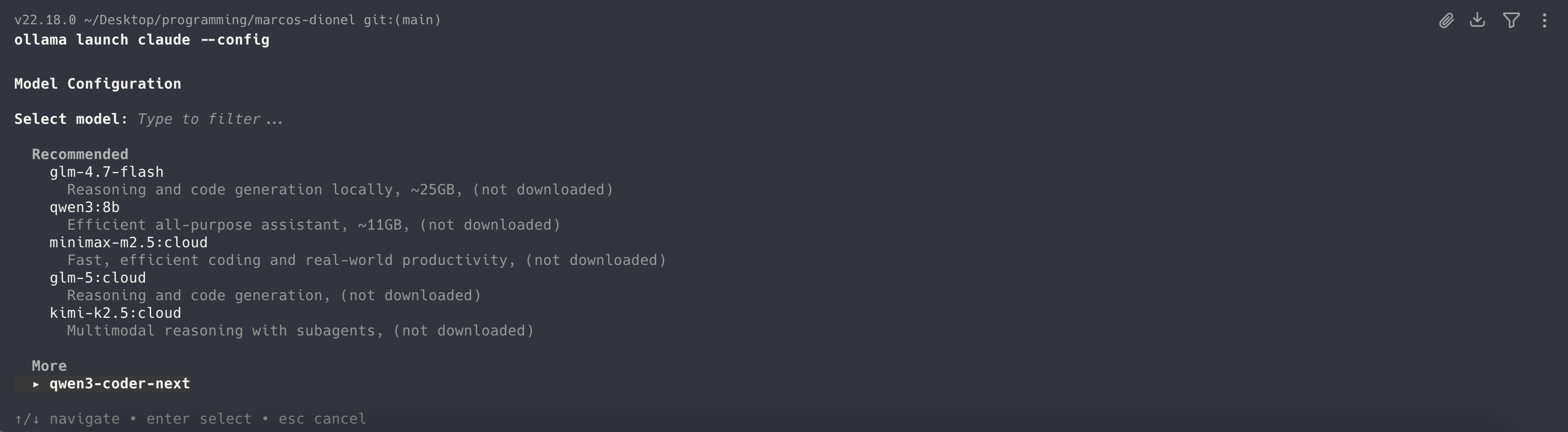 Running qwen3-coder-next