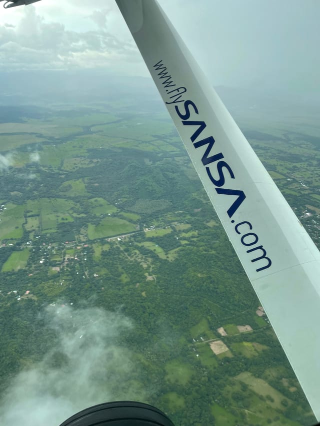 plane view