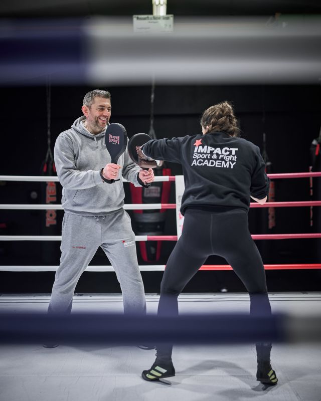 Martial arts training at IMPACT FIGHT ACADEMY