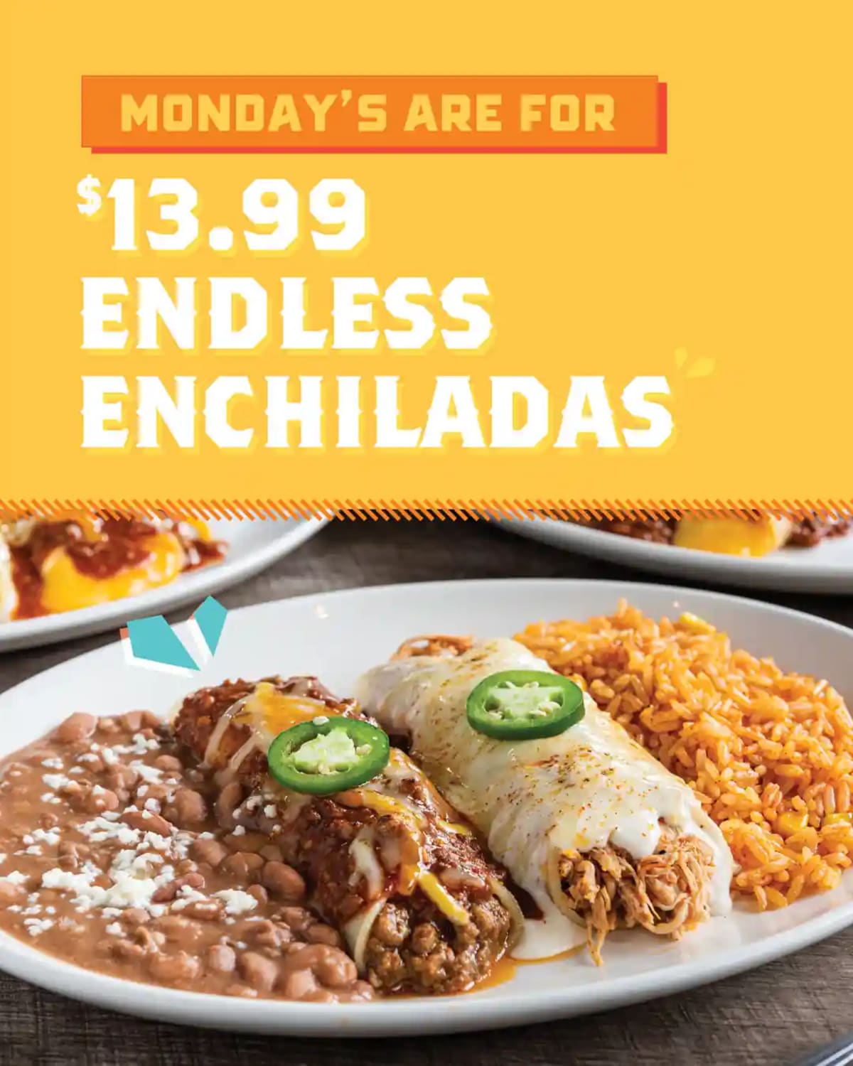 Endless Enchiladas Monday