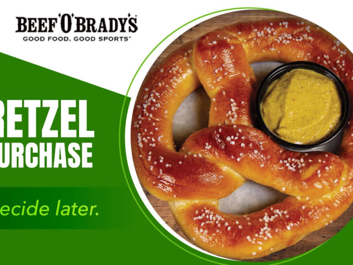 Free Pretzel with $10 Purchase - Rewards Members