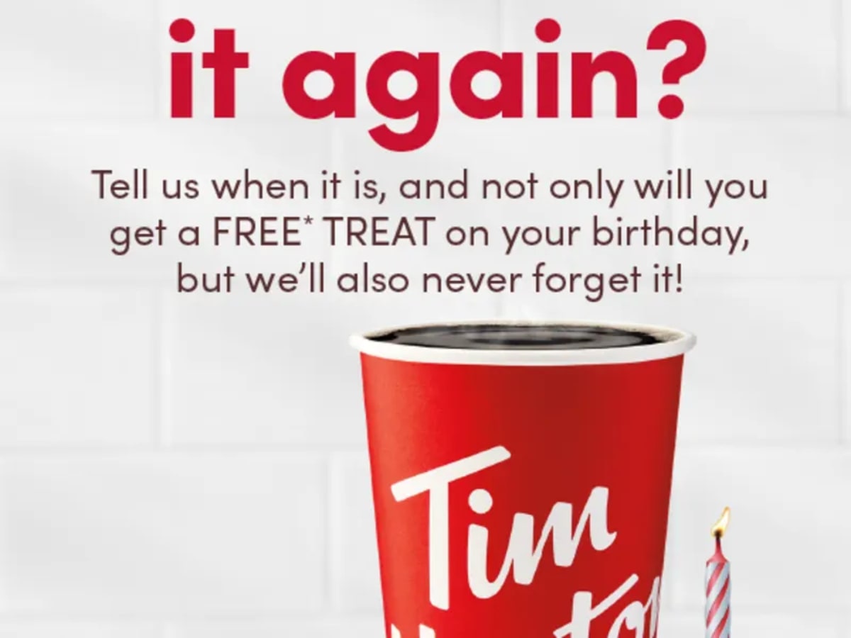 Free Item on Your Birthday - Rewards Members Only