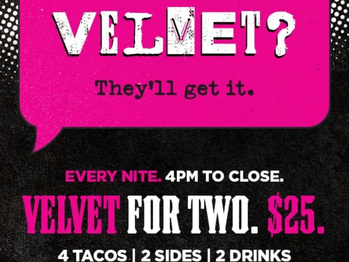 Velvet for Two Combo – $25