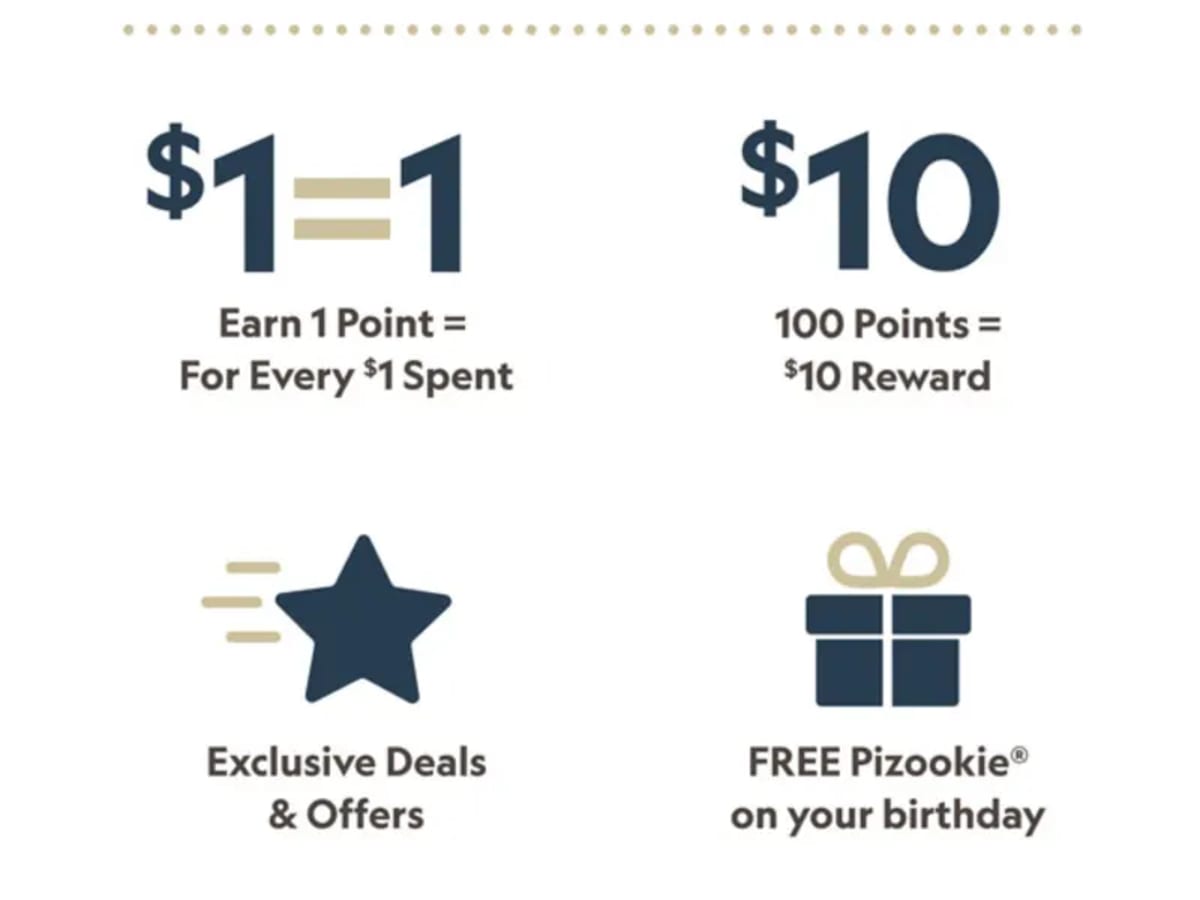 Free Pizookie - Rewards Members Only