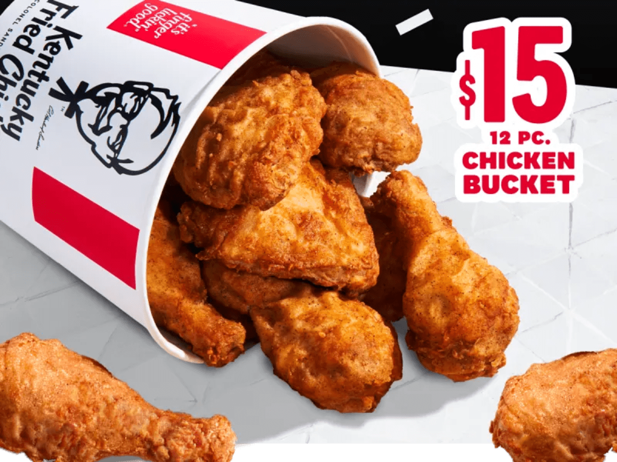 $15 12pc Chicken Bucket - Rewards Members Only