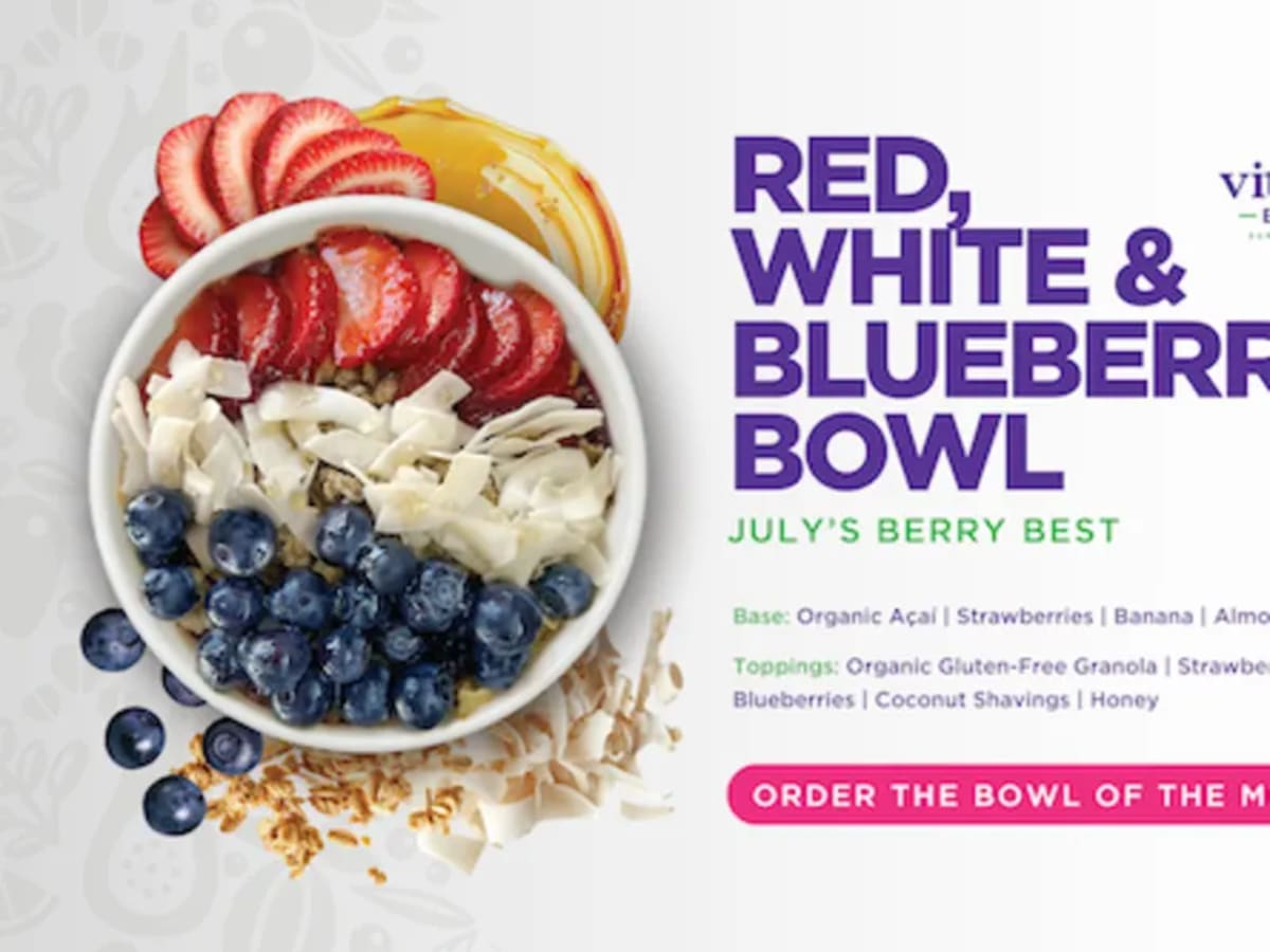 BOGO 50% Off Red, White & Blueberry Bowl