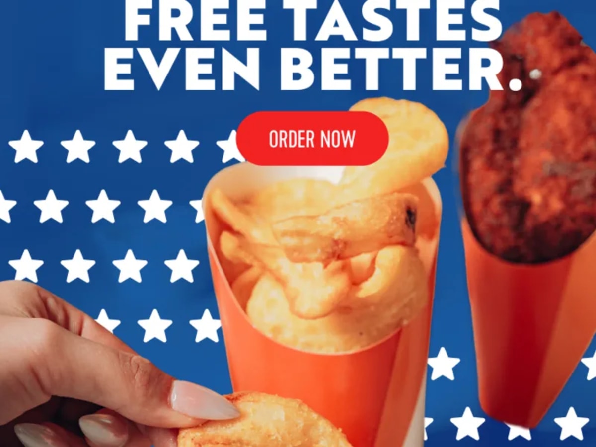 Free Fries or Drink with Entree