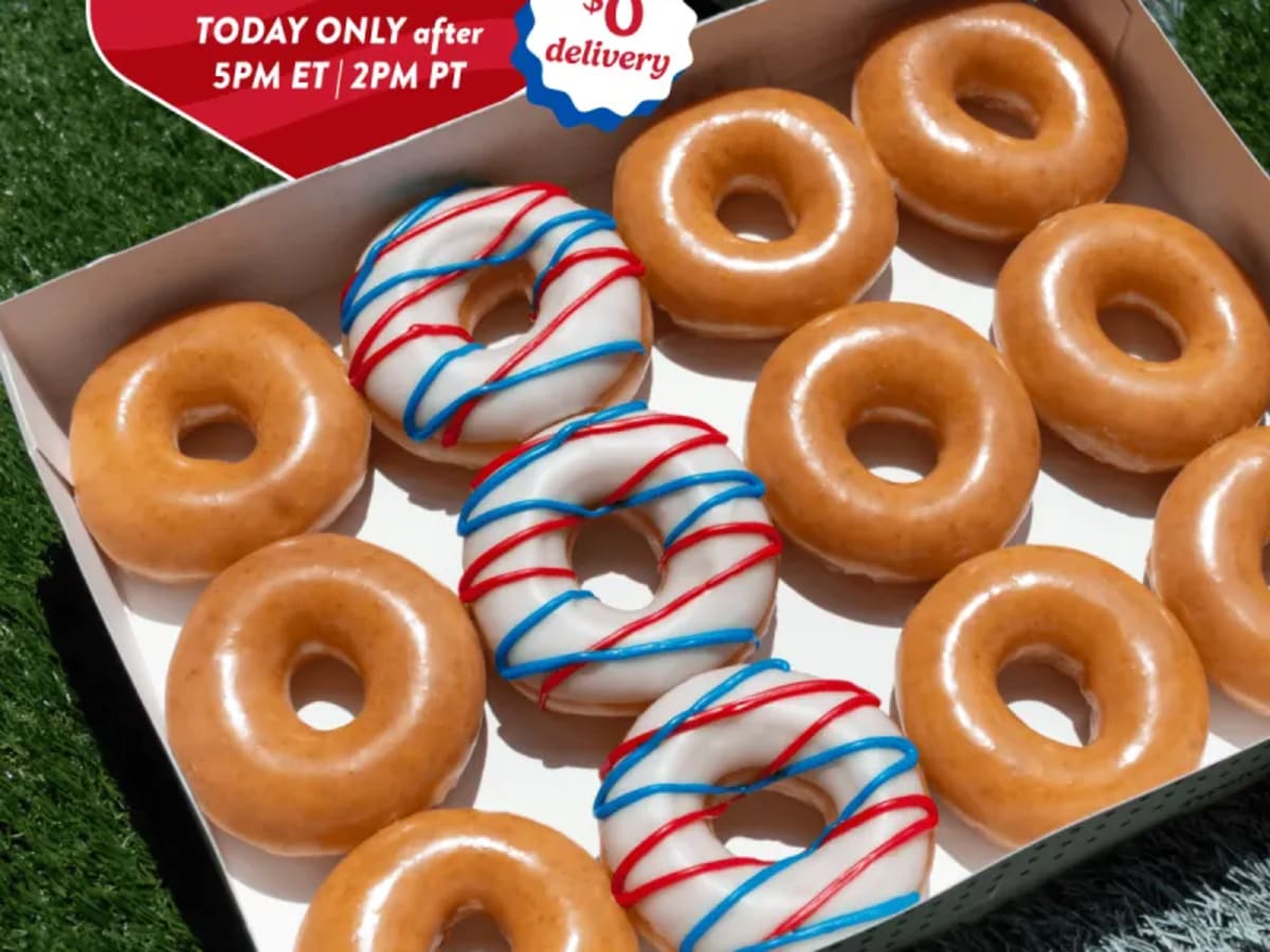 $10 Original Glazed Dozen + Free Delivery