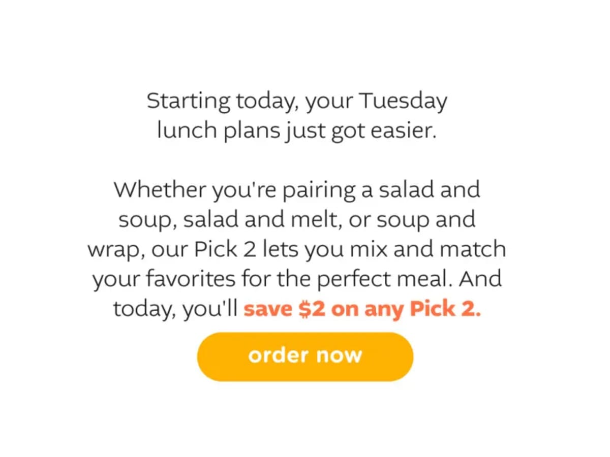 Free Cookie with Entrée Purchase - Sundays