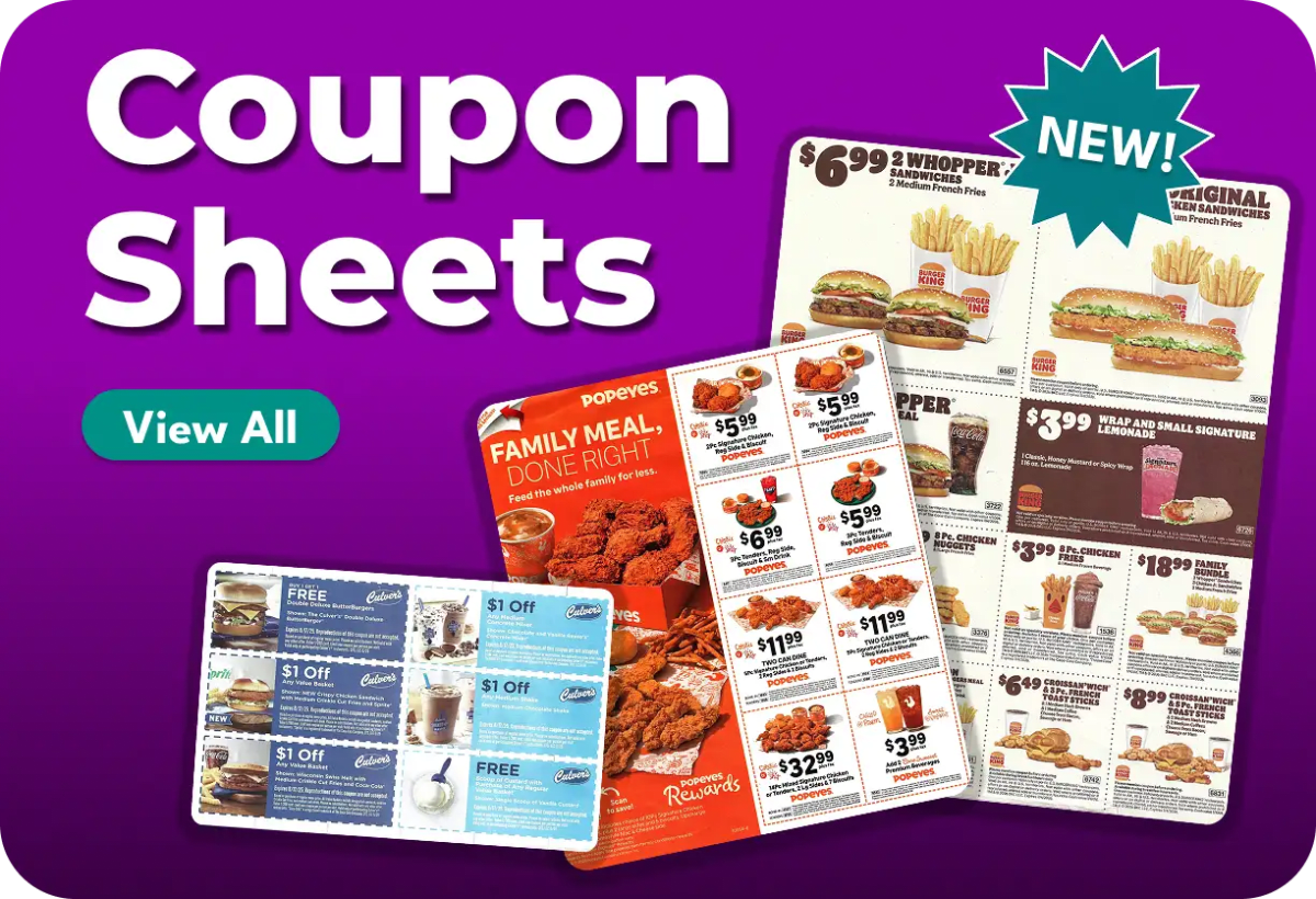 Coupon Sheets