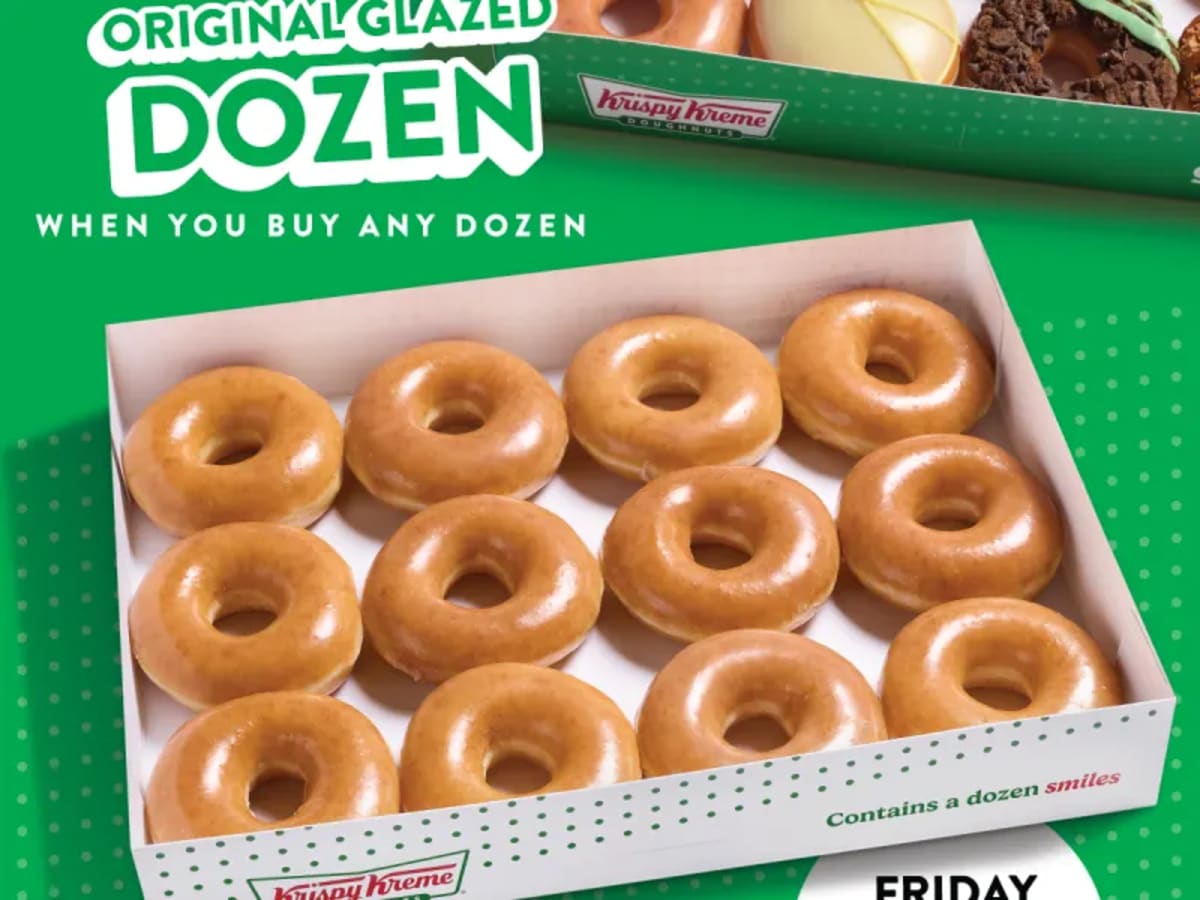 Buy Any Dozen, Get Original Glazed Dozen for $5