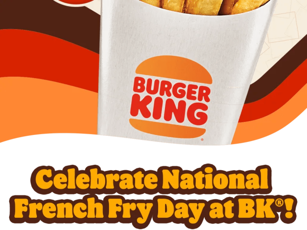 2 Lbs French Fries for $2 - French Fry Day