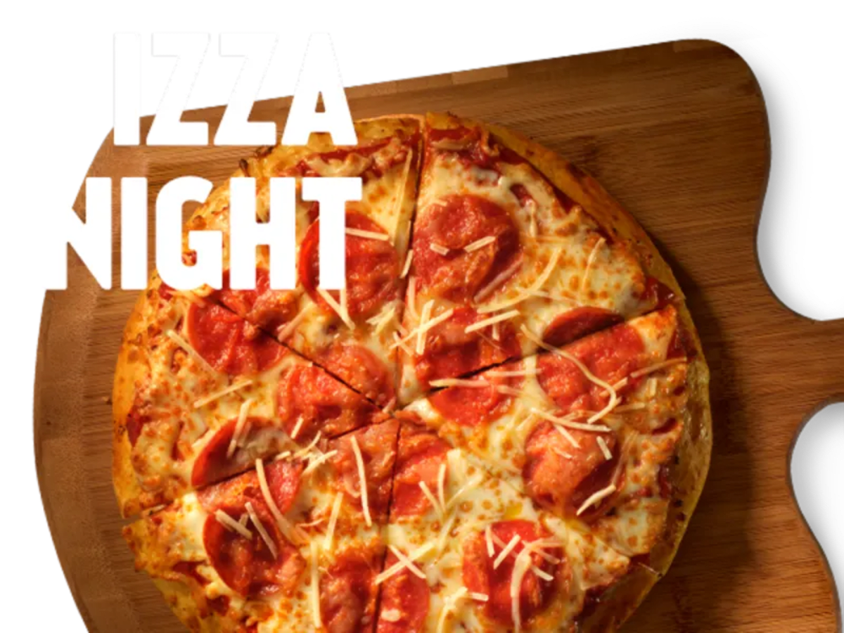 Pizzas Starting at $5 After 5PM Weekends