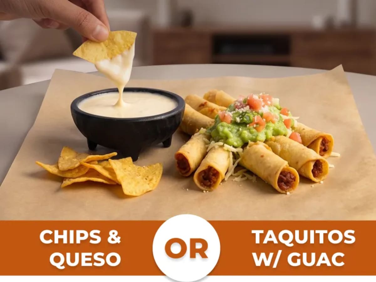 Free Chips & Queso with $40+ Order - Rewards Members Only