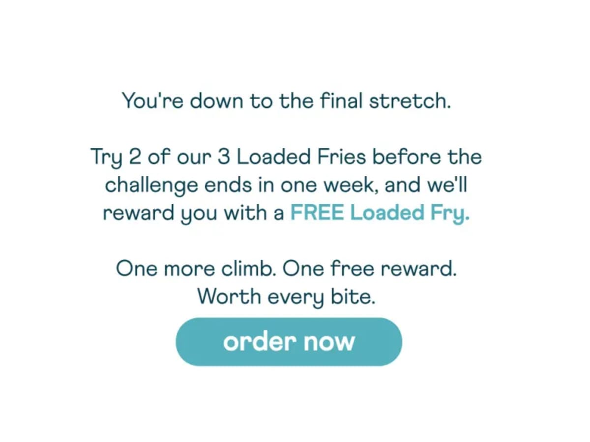 Free Loaded Fry After 2 LTO Purchases