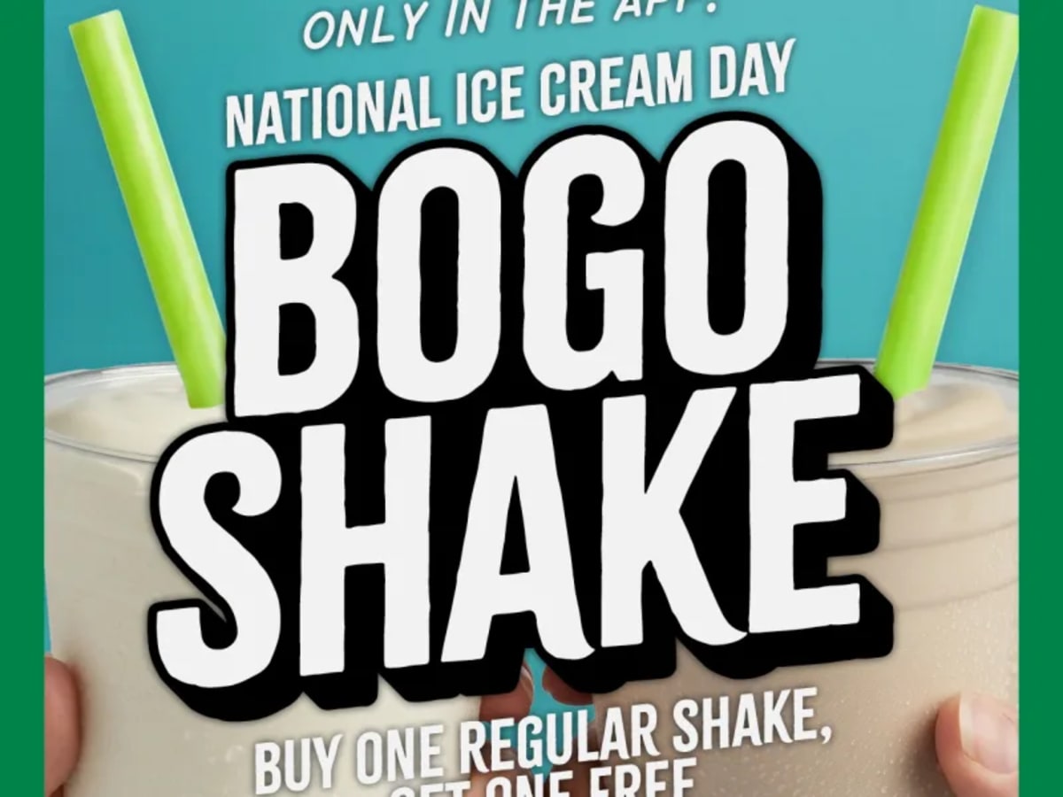 BOGO Regular Shake - Rewards Members Only