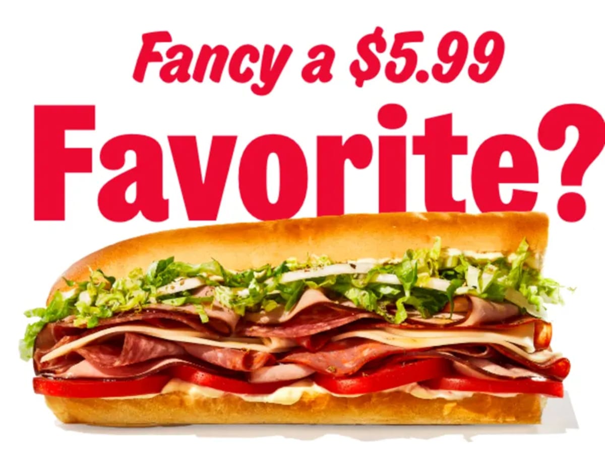 $5.99 Favorite Sandwich - Rewards Members Only