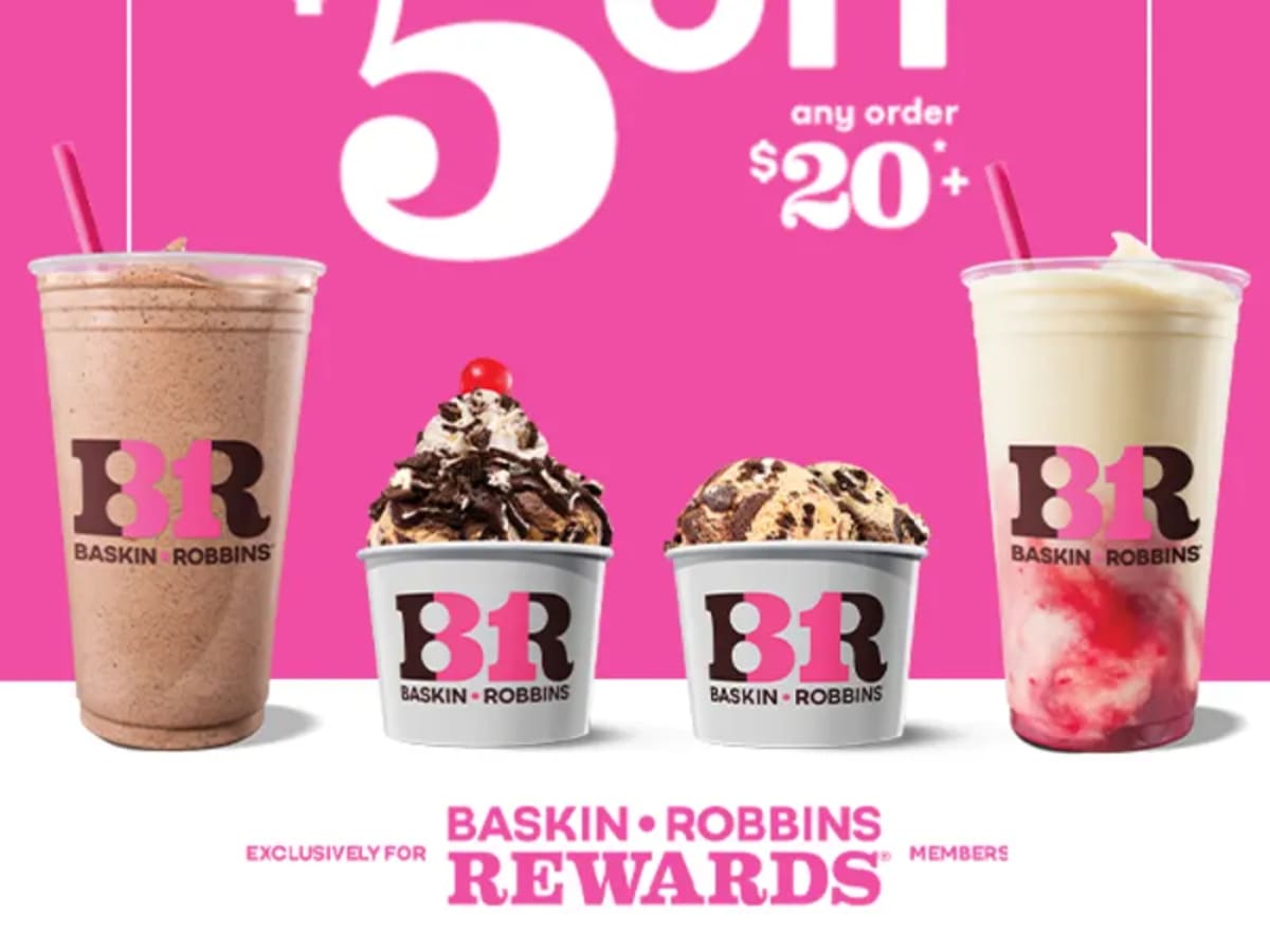 $5 Off Orders $20+ - Rewards Members Only