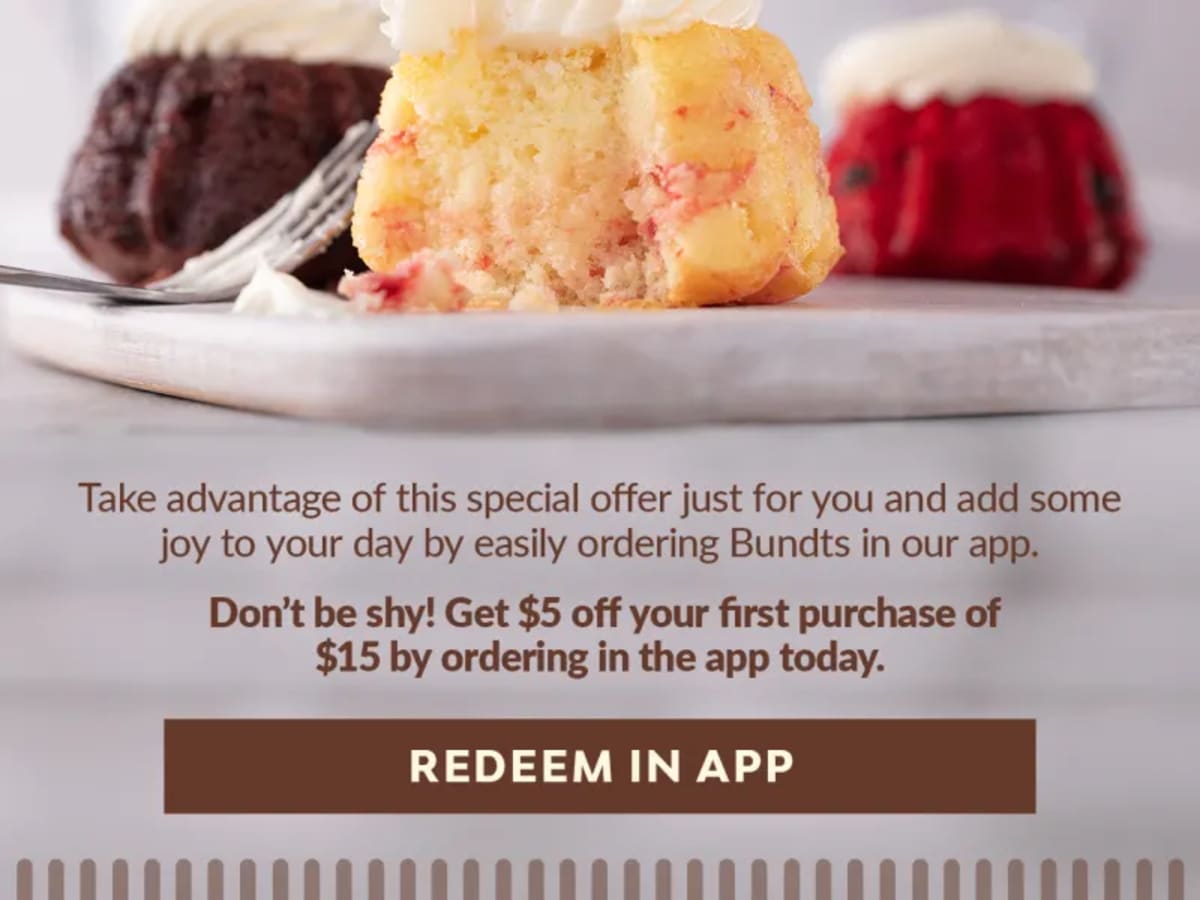 $5 Off Your First App Order - Free Signup Required