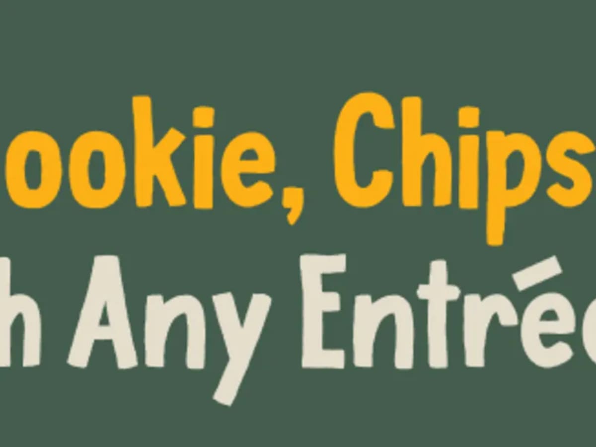Free Side with Any Entrée