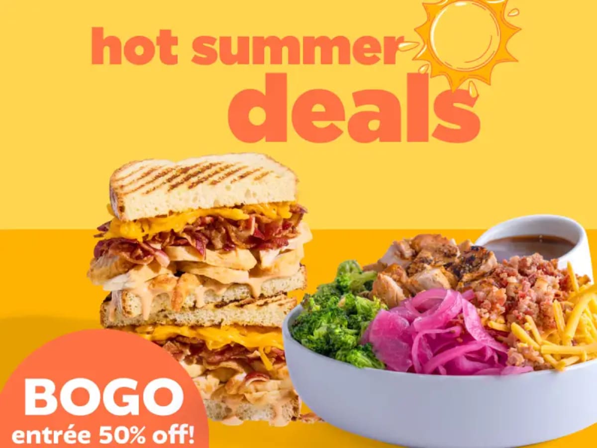 Second Entrée 50% Off - Rewards Members Only