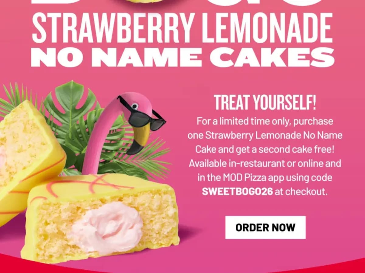 BOGO Free Strawberry Lemonade No Name Cake