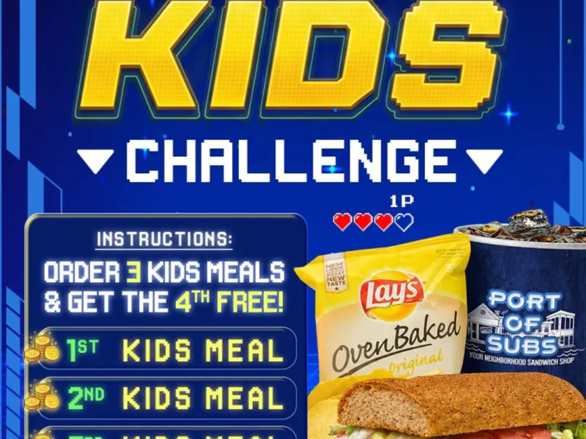 Free Kid's Meal After 3 Purchases