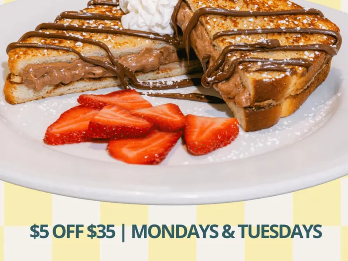 $5 Off $35 Every Monday & Tuesday