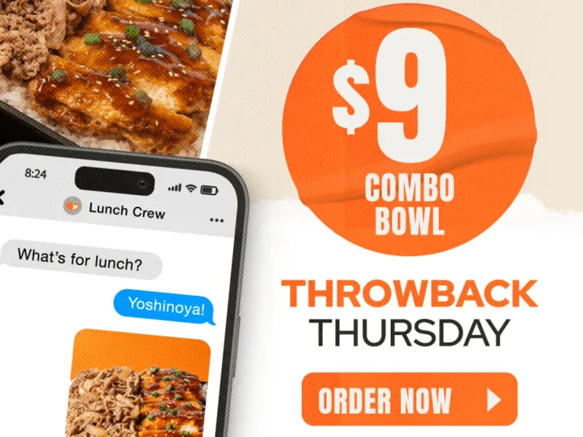 $9 Combo Bowls - Rewards Members Only
