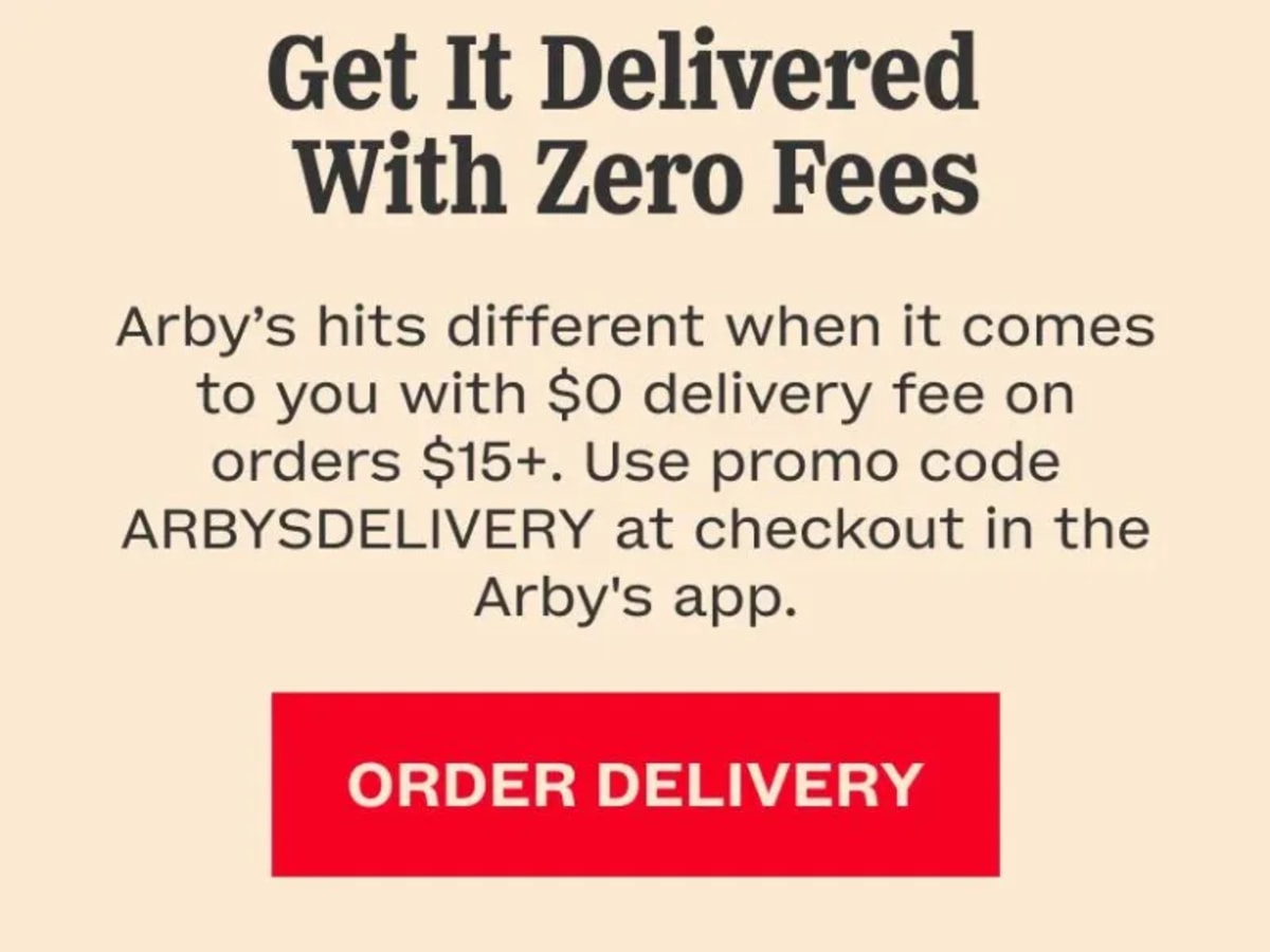 $0 Delivery Fee with Code