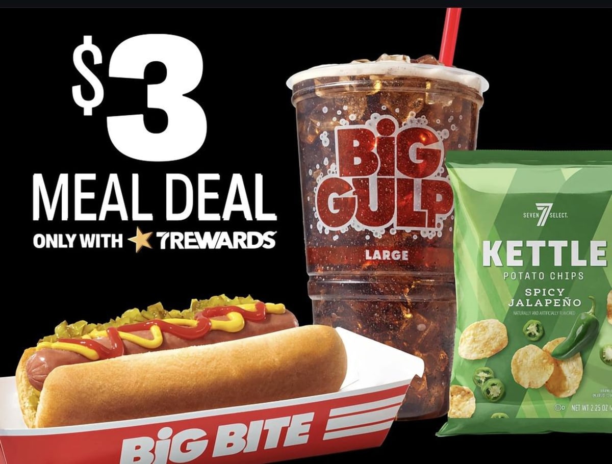 $3 Roller Grill Meal Deal