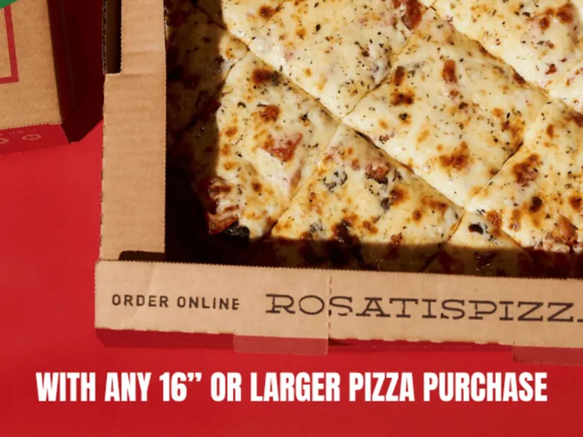 Free 10" Cheese Pizza w/ 16" Purchase