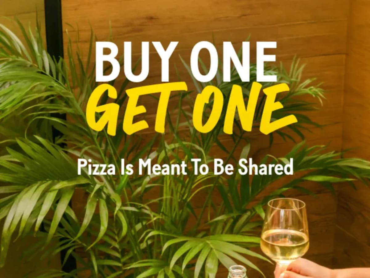 BOGO Free Pizza on First Visit