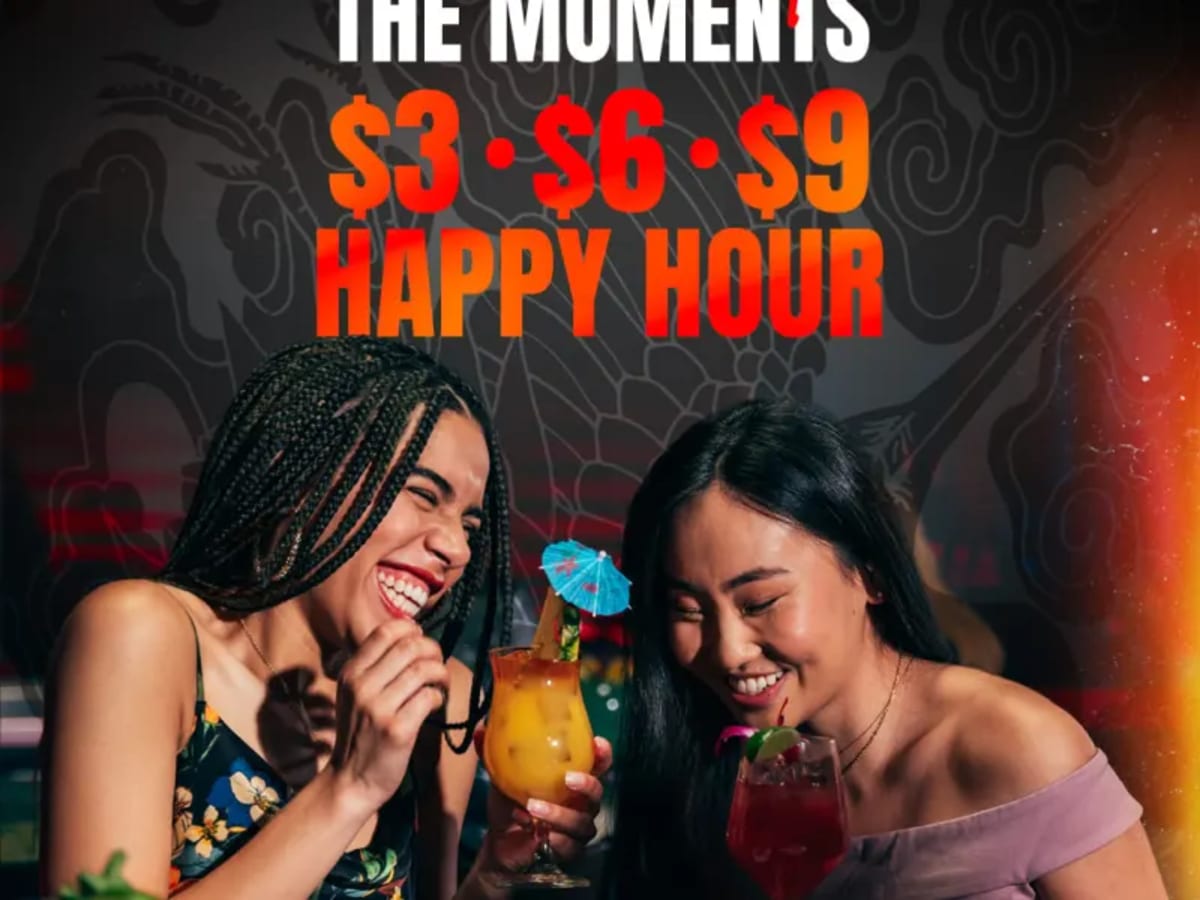 $3, $6, $9 Happy Hour Bites & Drinks