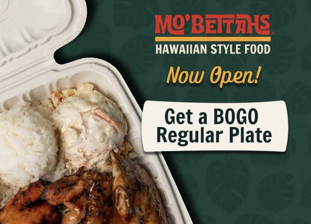 BOGO Plate — Maple Grove Grand Opening