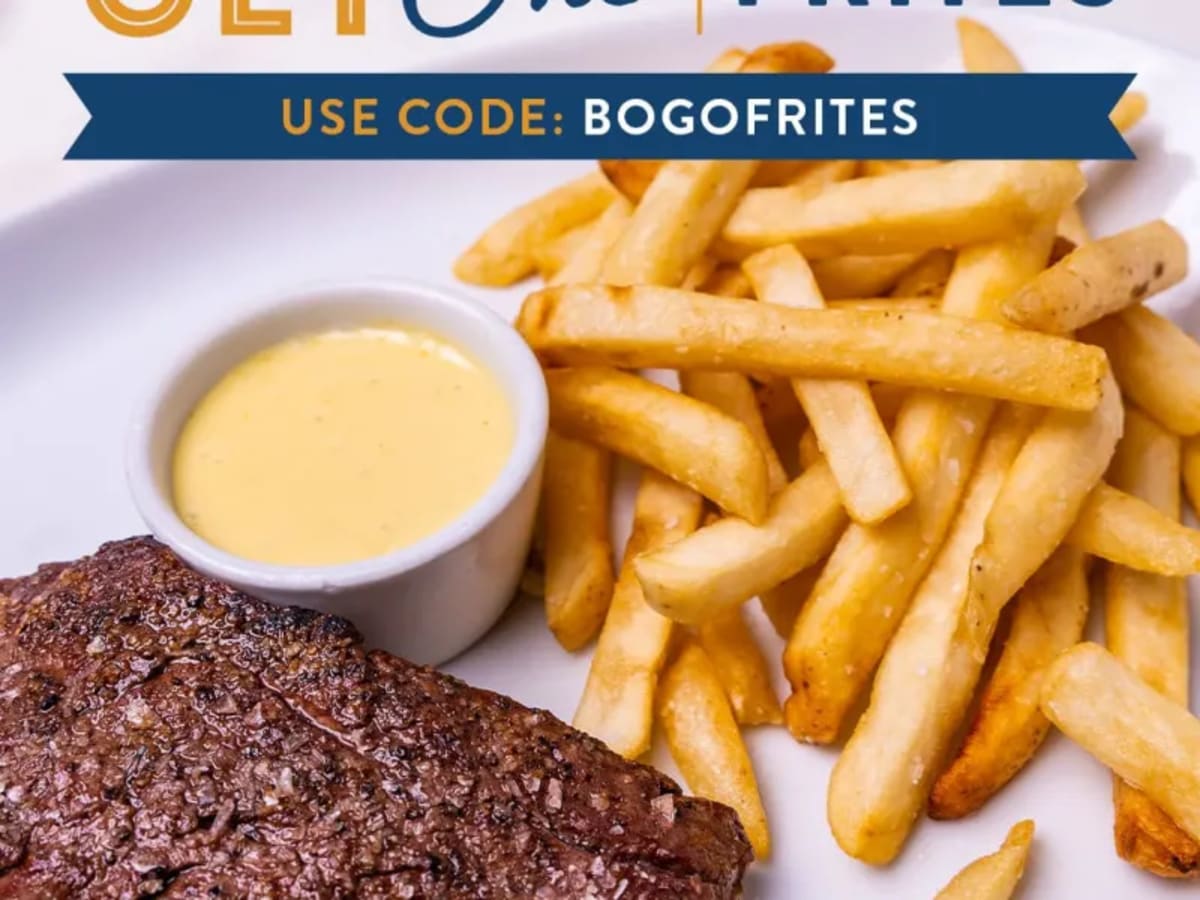 Buy One Steak Frites, Get One Free